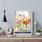 Flowers Paint by Numbers Kit for Adults-Flower Adult Paint by Number Kits on Canvas,Flowers Painting by Number Adult for Gift Home Wall Decor(16x20inch)